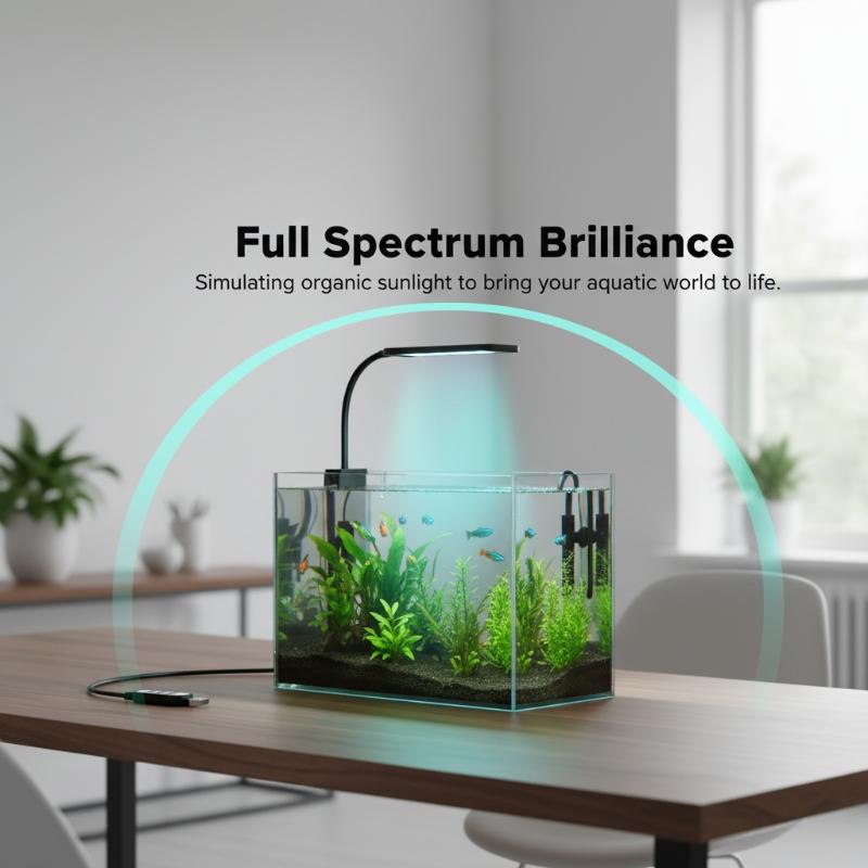 USB Akvaryum Klipsli Işık Esne - Planted Aquarium With Fish incelemesi ve fiyatı