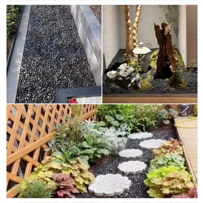 Beyaz ve Siyah Cilalı Nehir Ta - Aquarium Planting Ideas incelemesi ve fiyatı