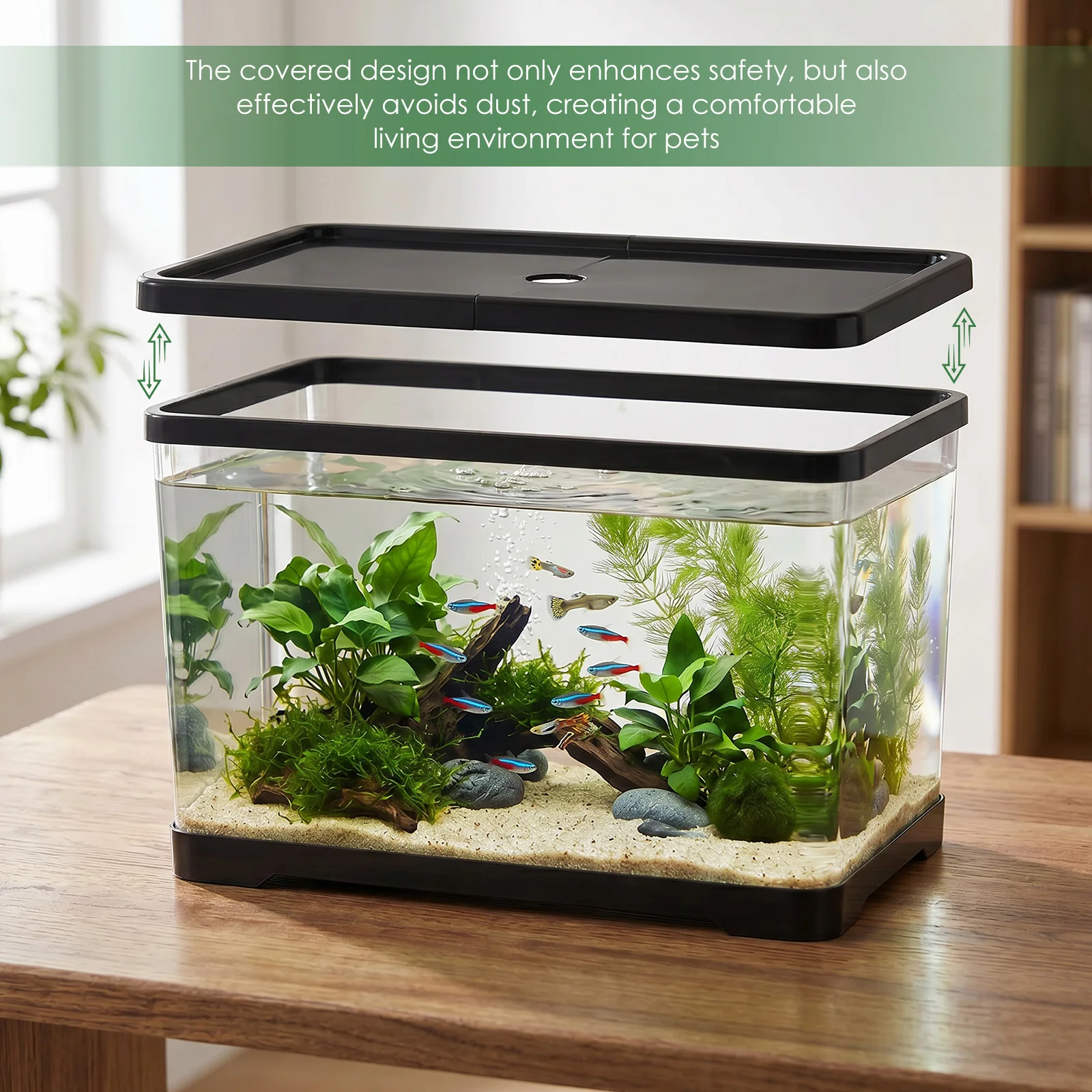 Şeffaf Balık Tankı Akvaryumu,  - Planted Aquarium Bowl incelemesi ve fiyatı